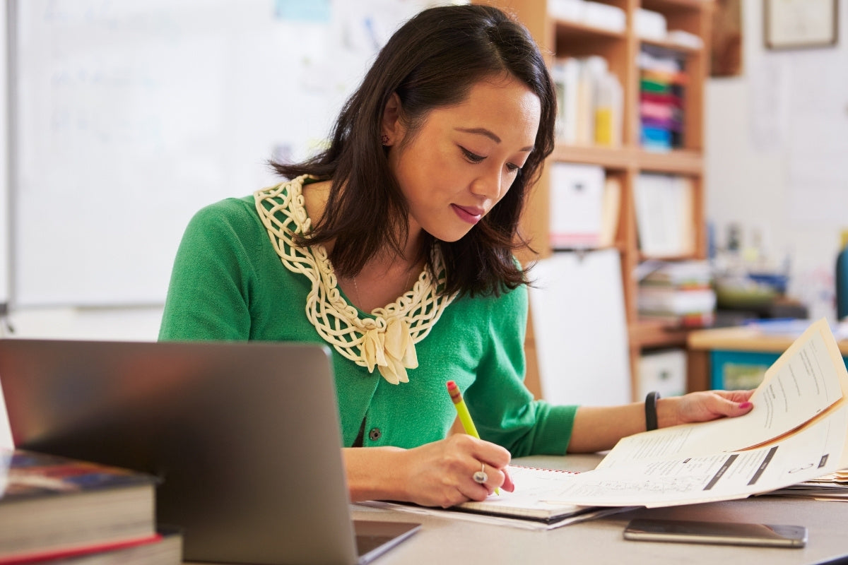 female asian teacher