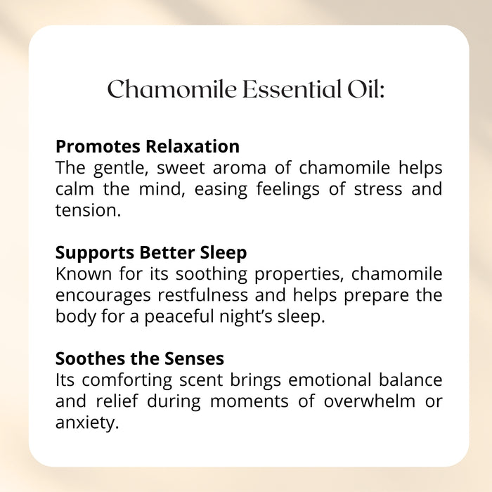 Chamomile Essential Oil Benefits