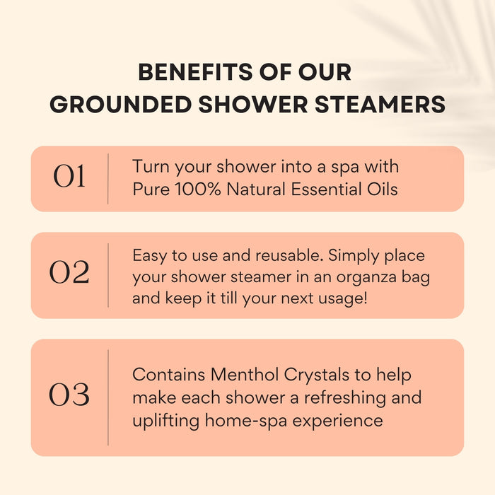 benefits of Grounded Shower Steamer