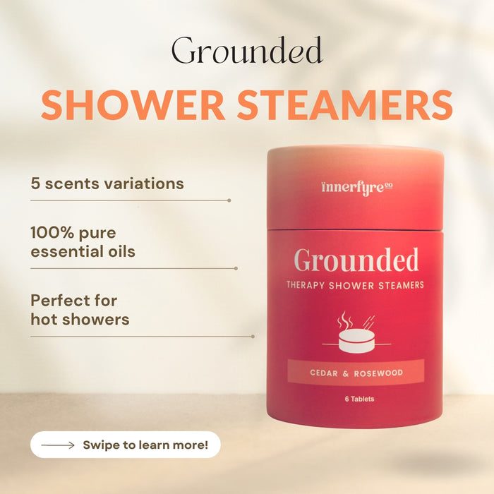 Grounded Shower Steamer Description