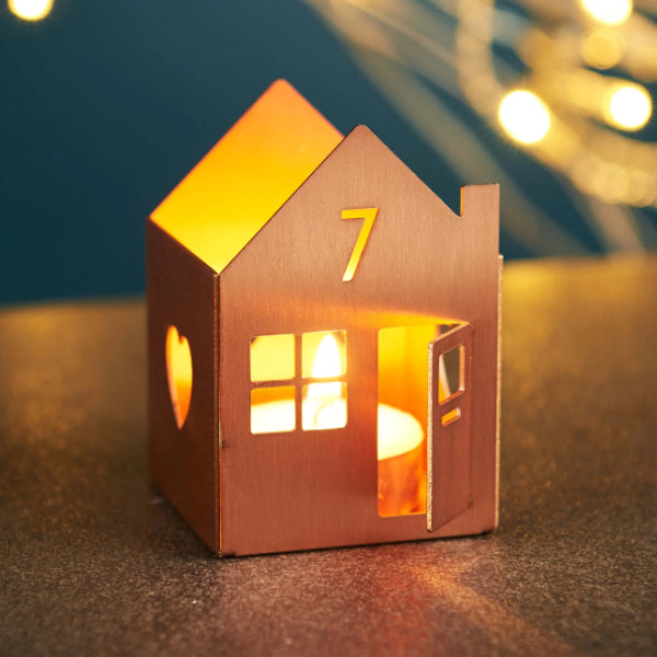 House Shaped Candle Holder