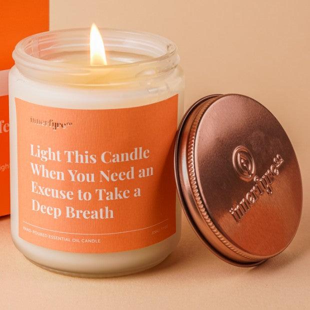 Candle For Deep Breath