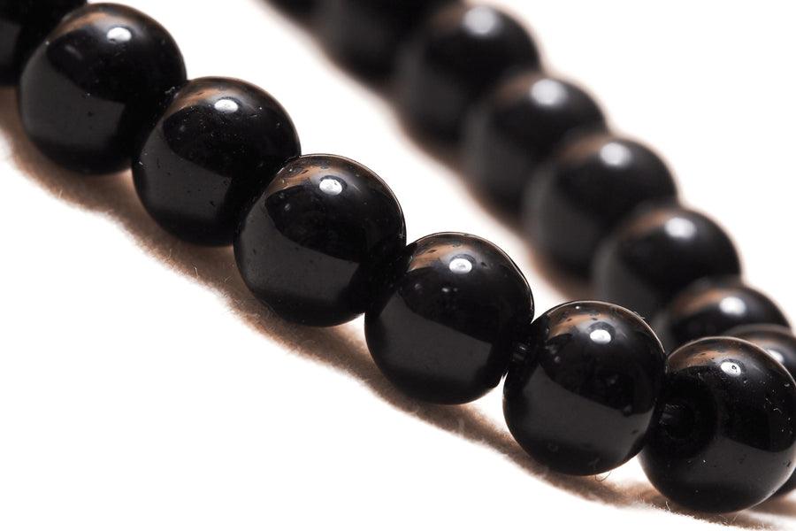 obsidian crystal bracelet