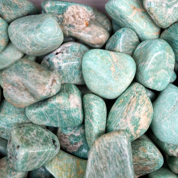 Amazonite crystals