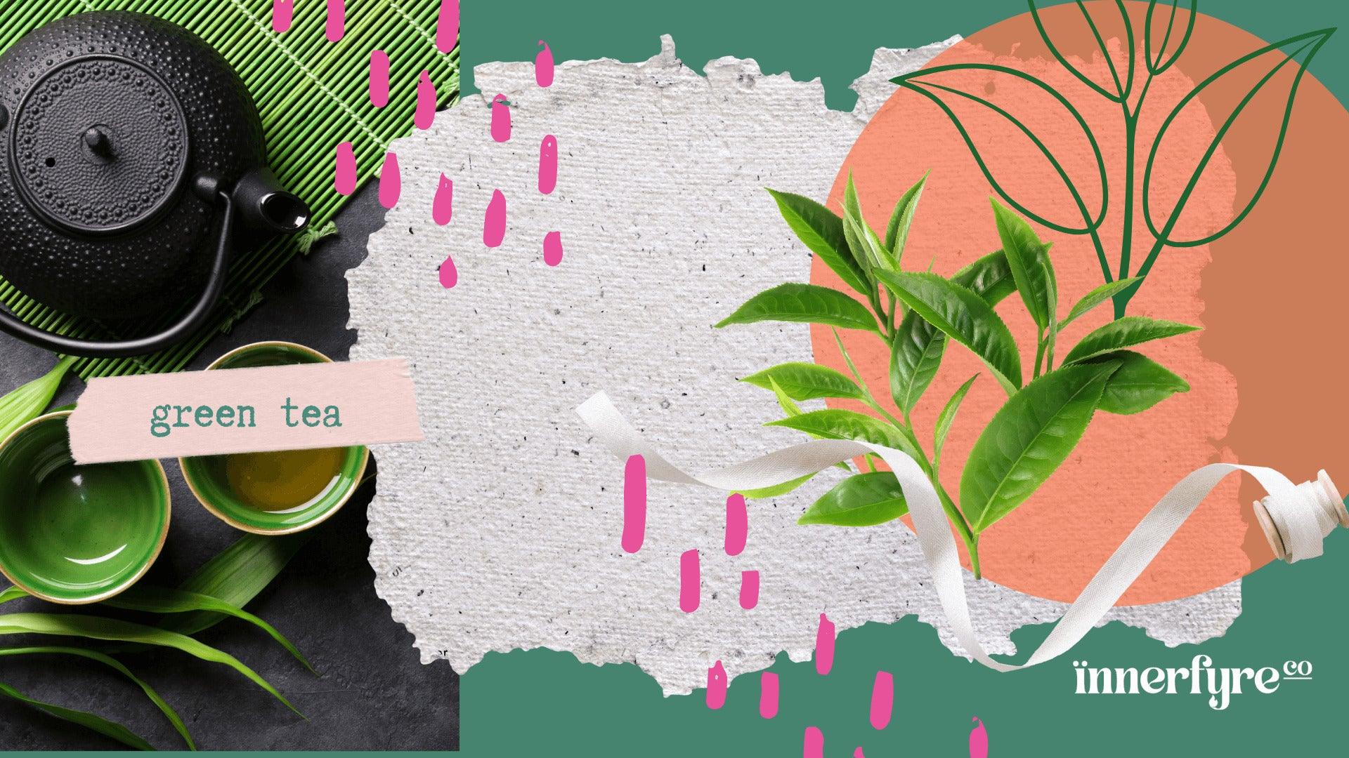 innerfyre co; green tea essential oil; benefits of essential oil; uses of green tea; tea seed oil; gift ideas; gift singapore; skincare