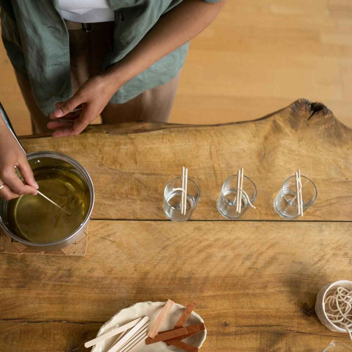 scented candle jars; creative uses for scented candle jars; glass candle jars