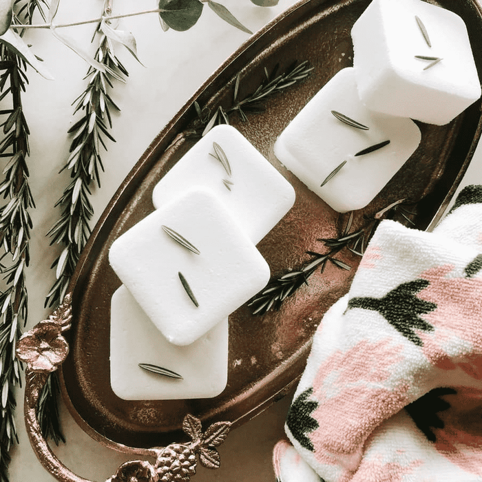 shower steamers; rosemary; scented shower steamers; cubes; gift idea; gift singapore