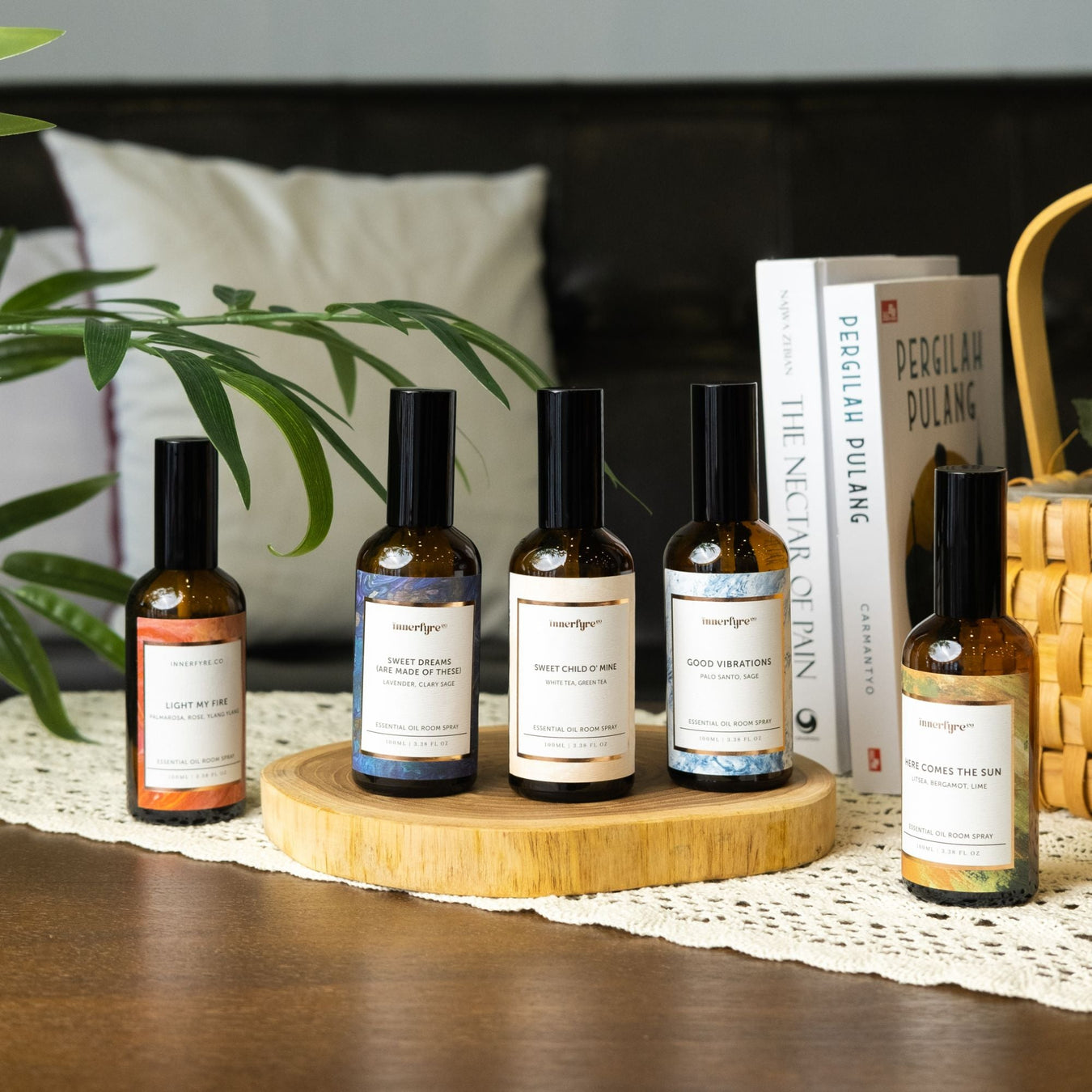 room sprays in the home
