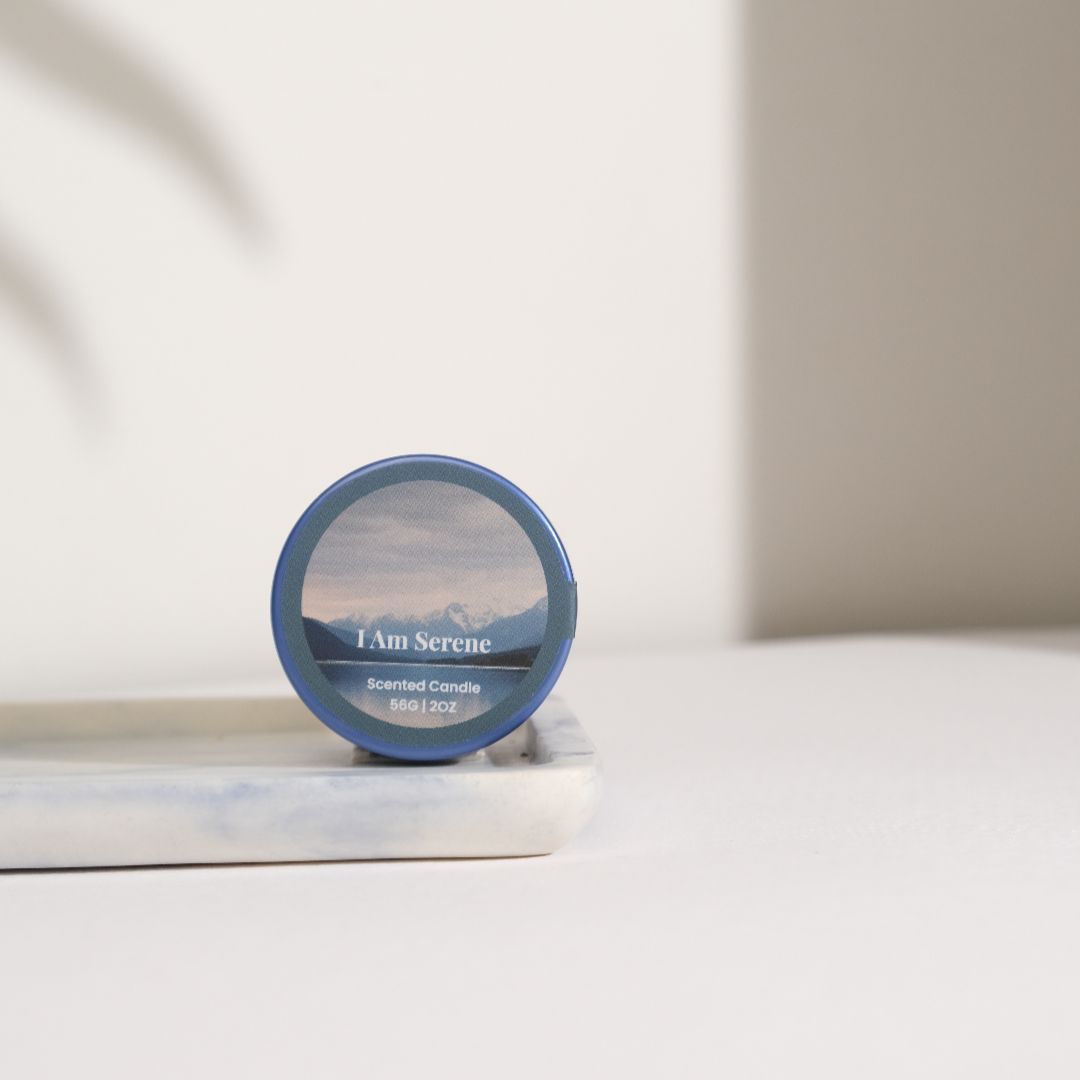 Affirmation Tea Tin Candle - Serene