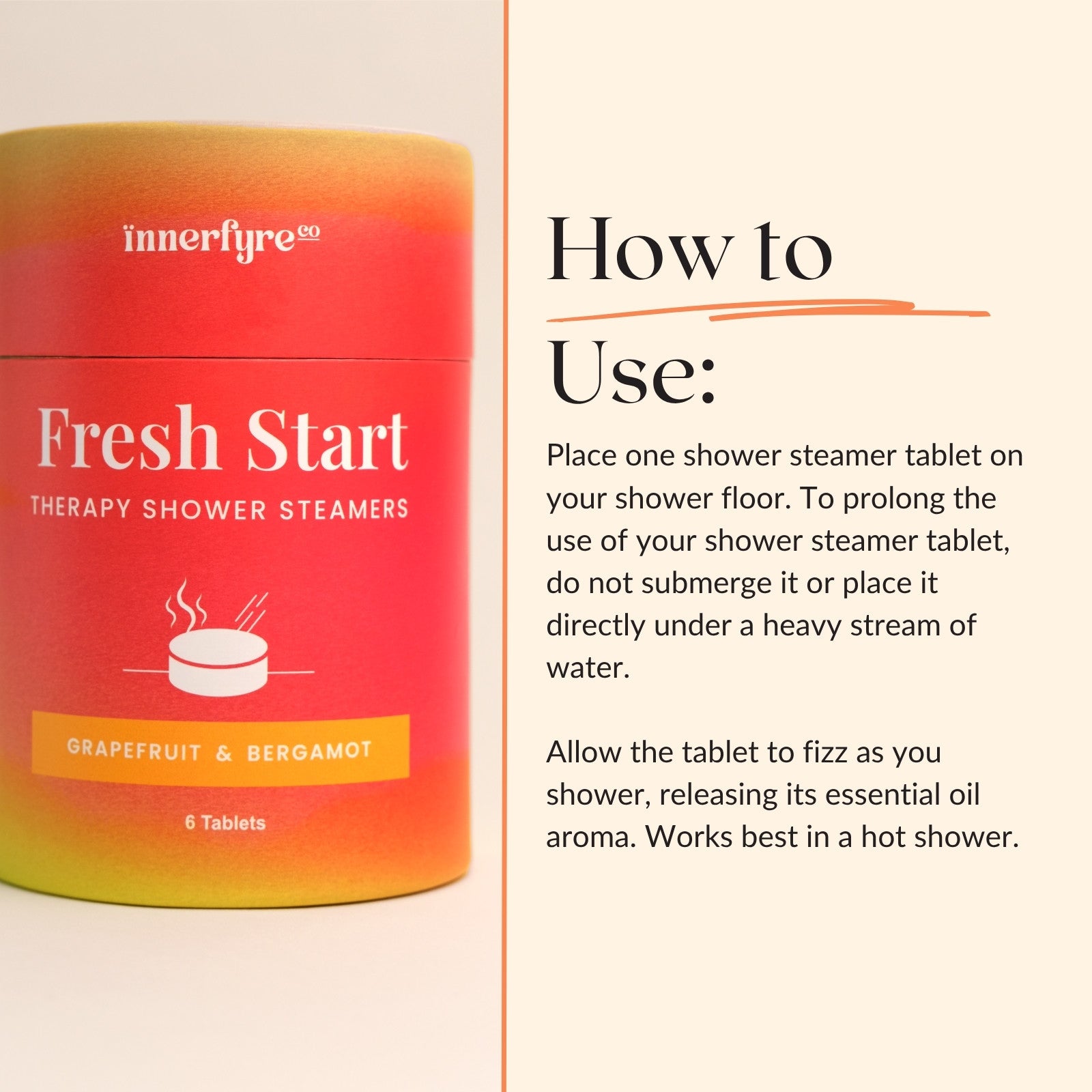 Fresh Start Shower Steamer