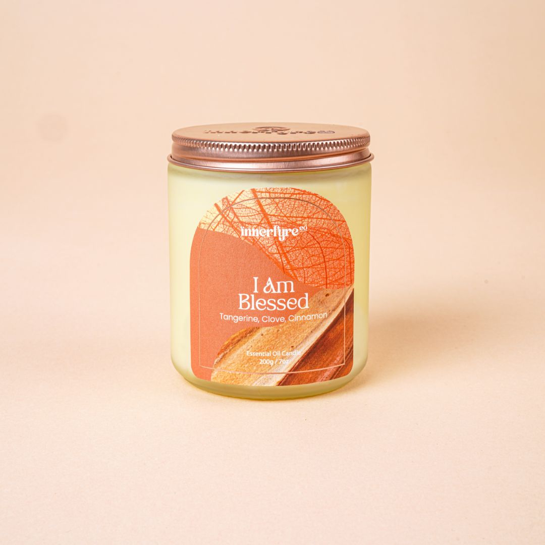 I am Blessed scented candle