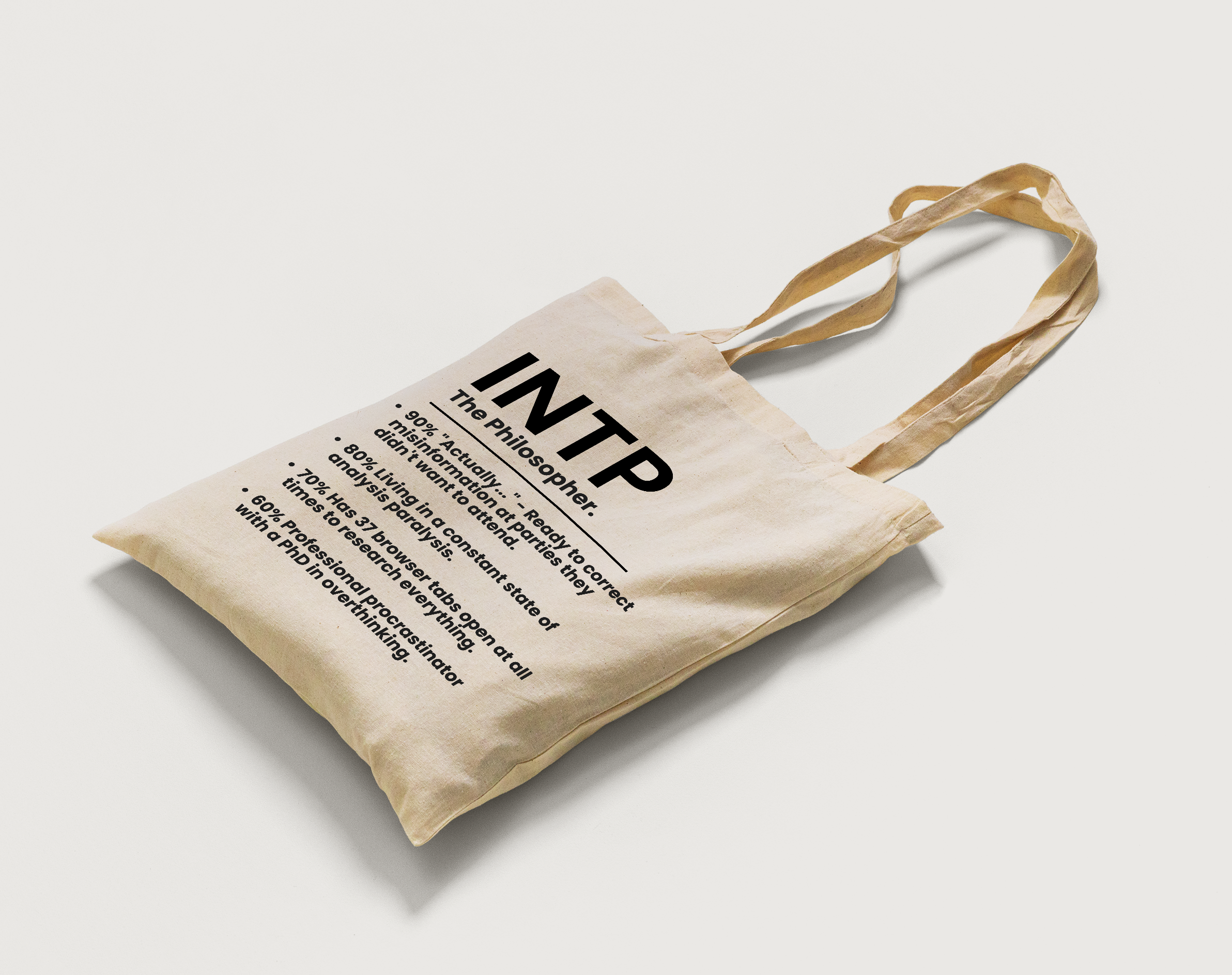 INTP MBTI Personality Type - Tote Bag