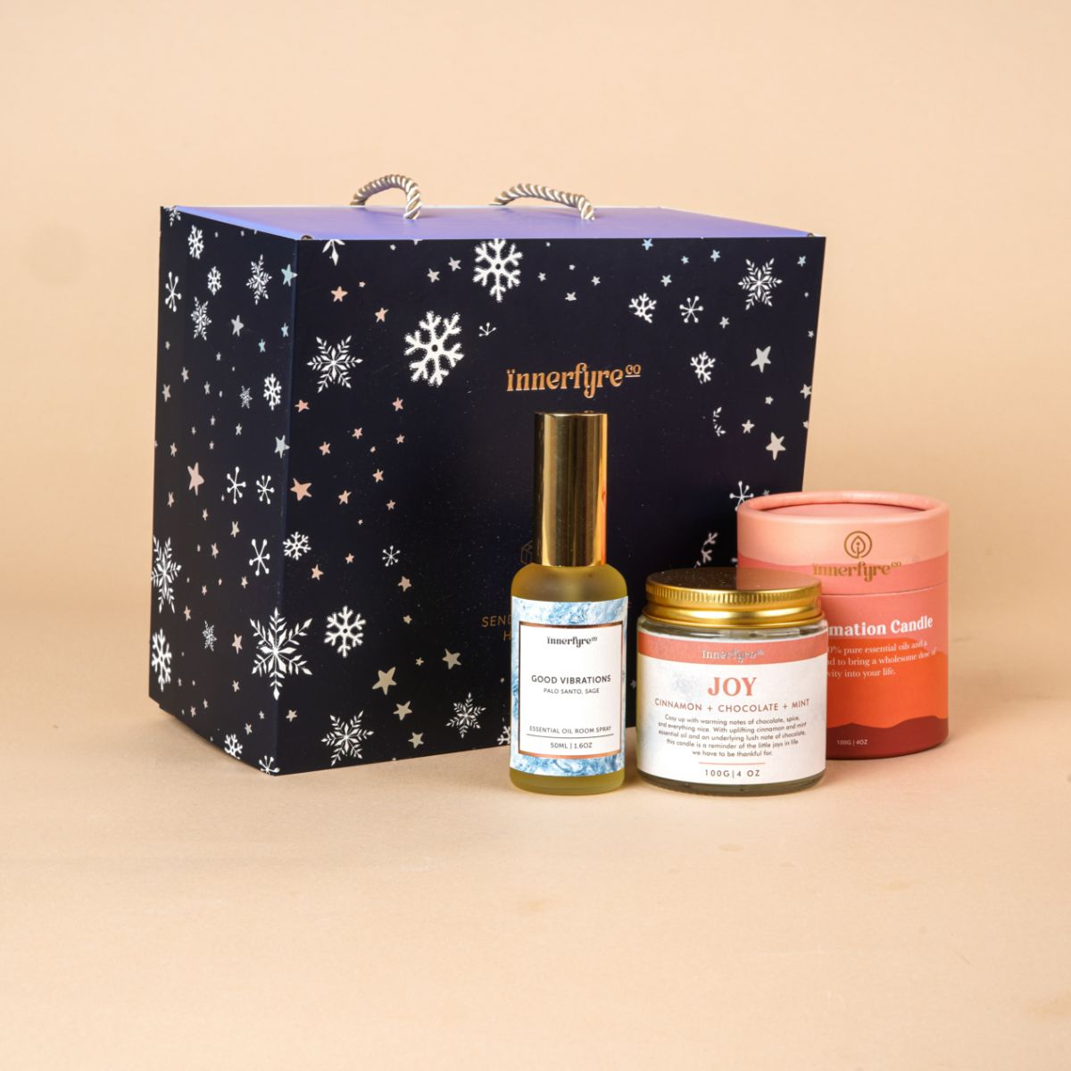 Smells Like Christmas: Candle + Room Spray Gift Set