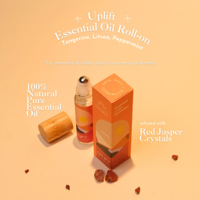 Uplift Essential Oil Roll On (Tangerine, Litsea,Peppermint)