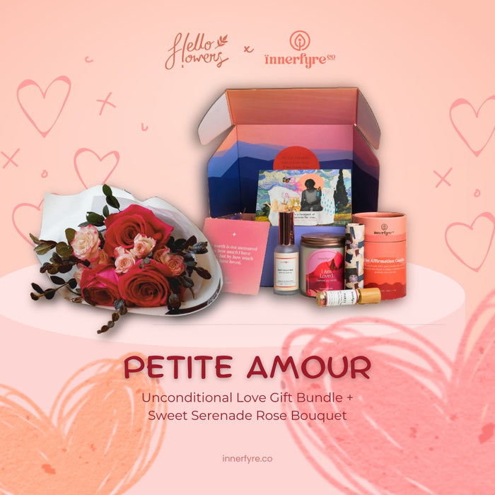 Petite Amour Valentines Mini Bouquet Gift Set