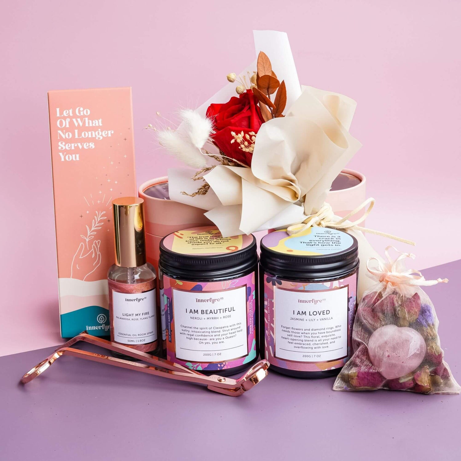 Innerfyre mother's day you are worthy of love gift bundle