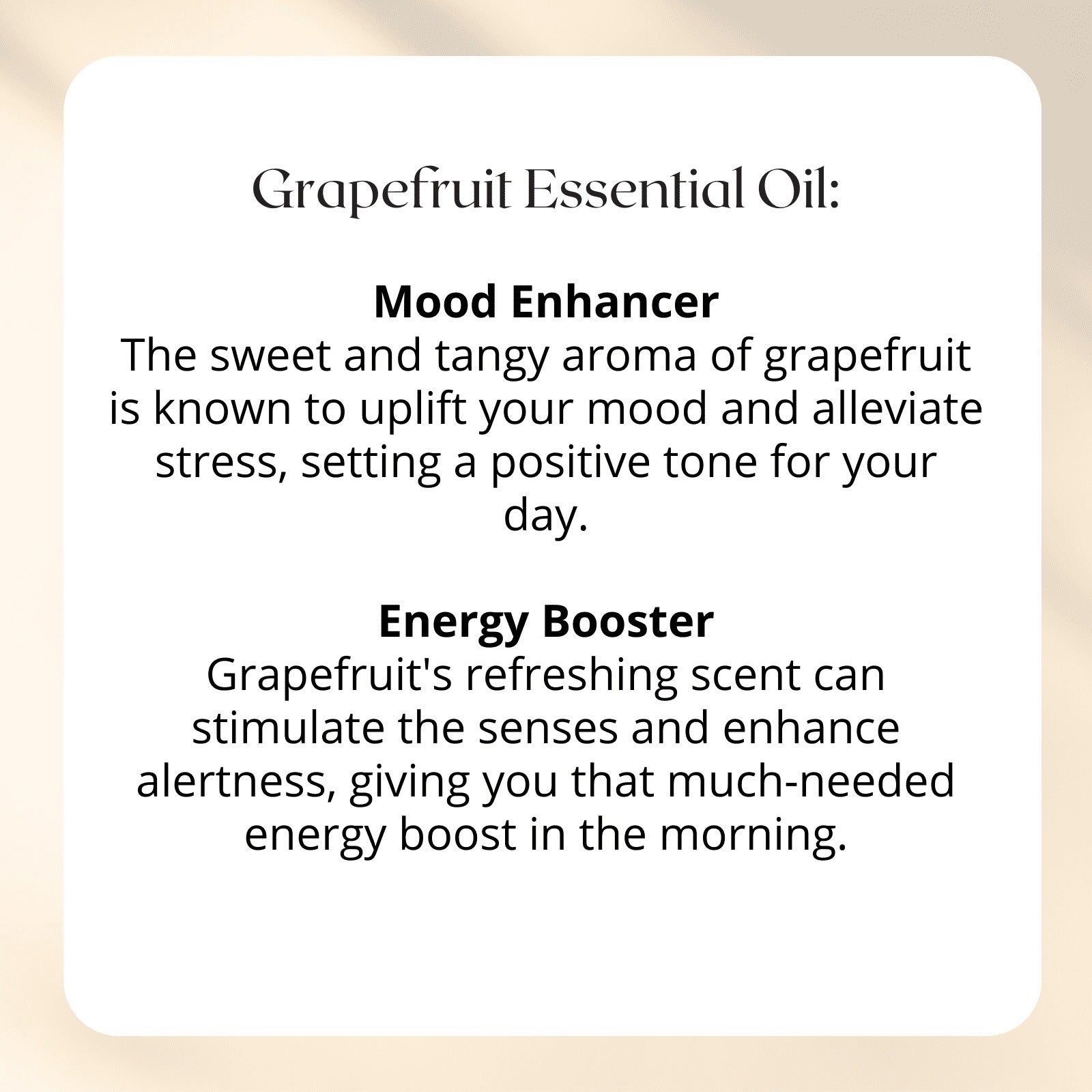 Grapefruit Essential Oil Benefits