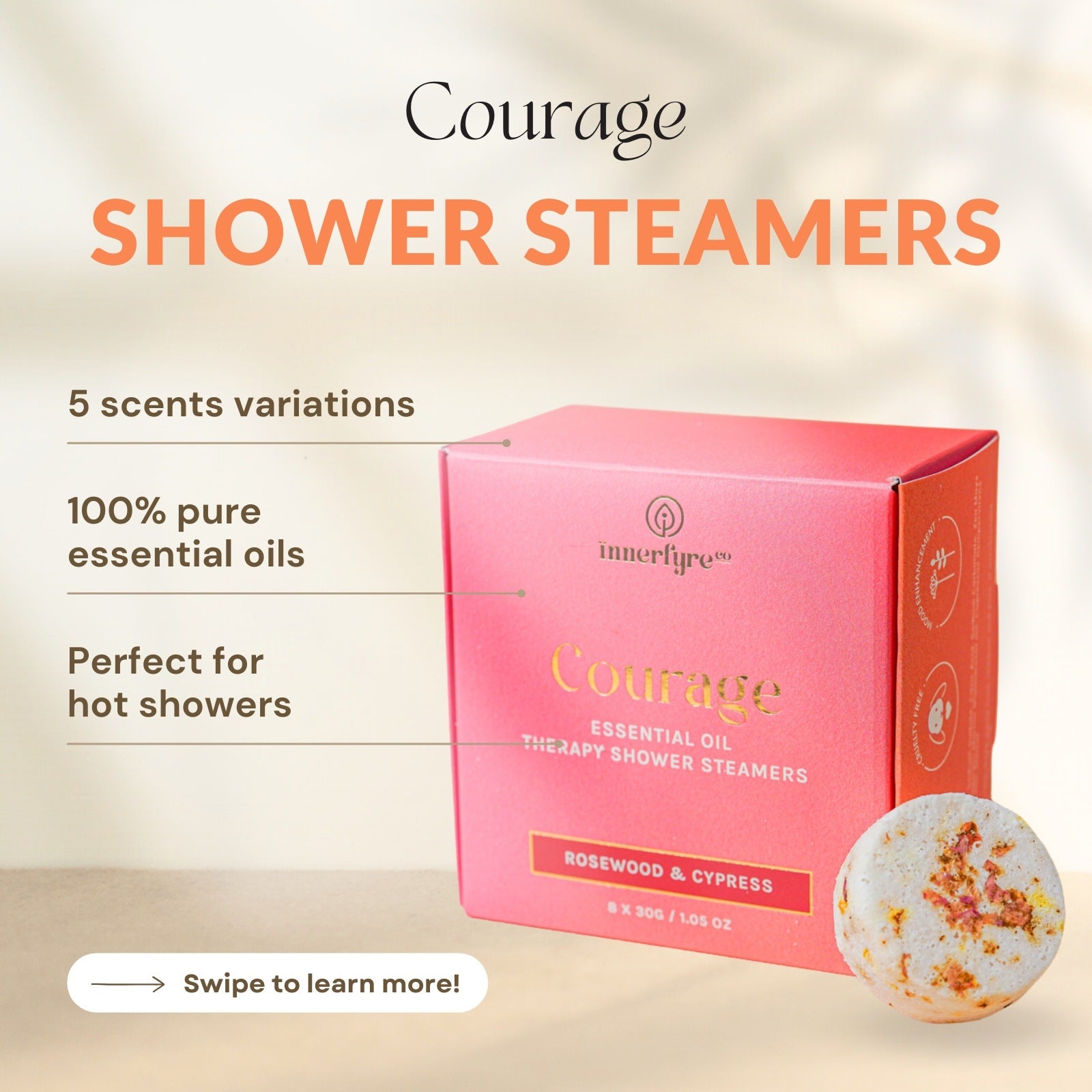 Courage Shower Steamer