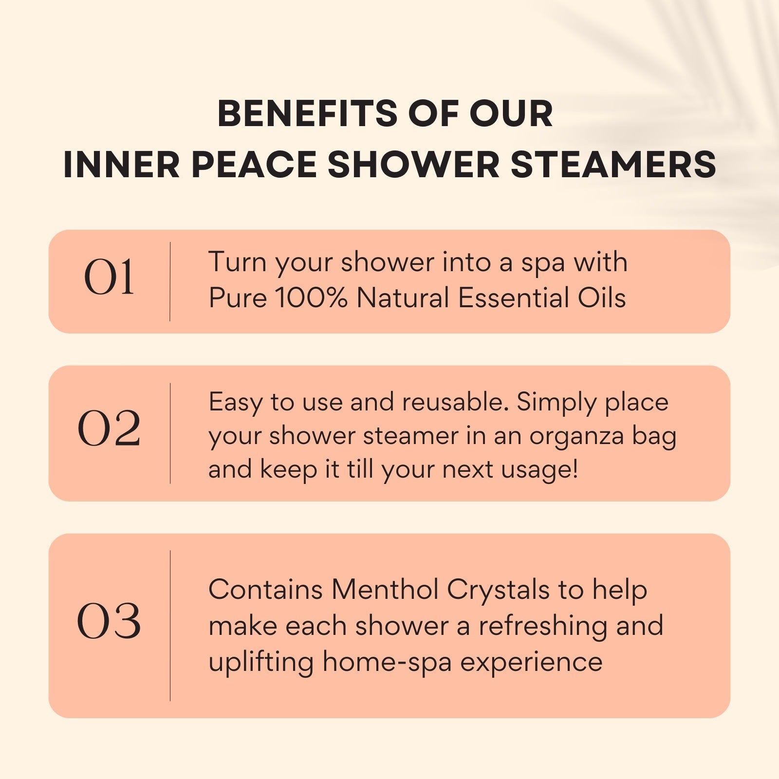 Courage Shower Steamer