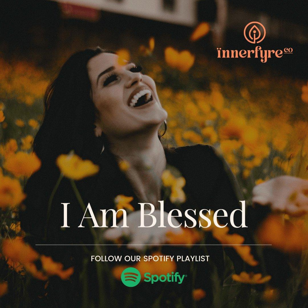 Spotify playlist for I Am Blessed scented candle