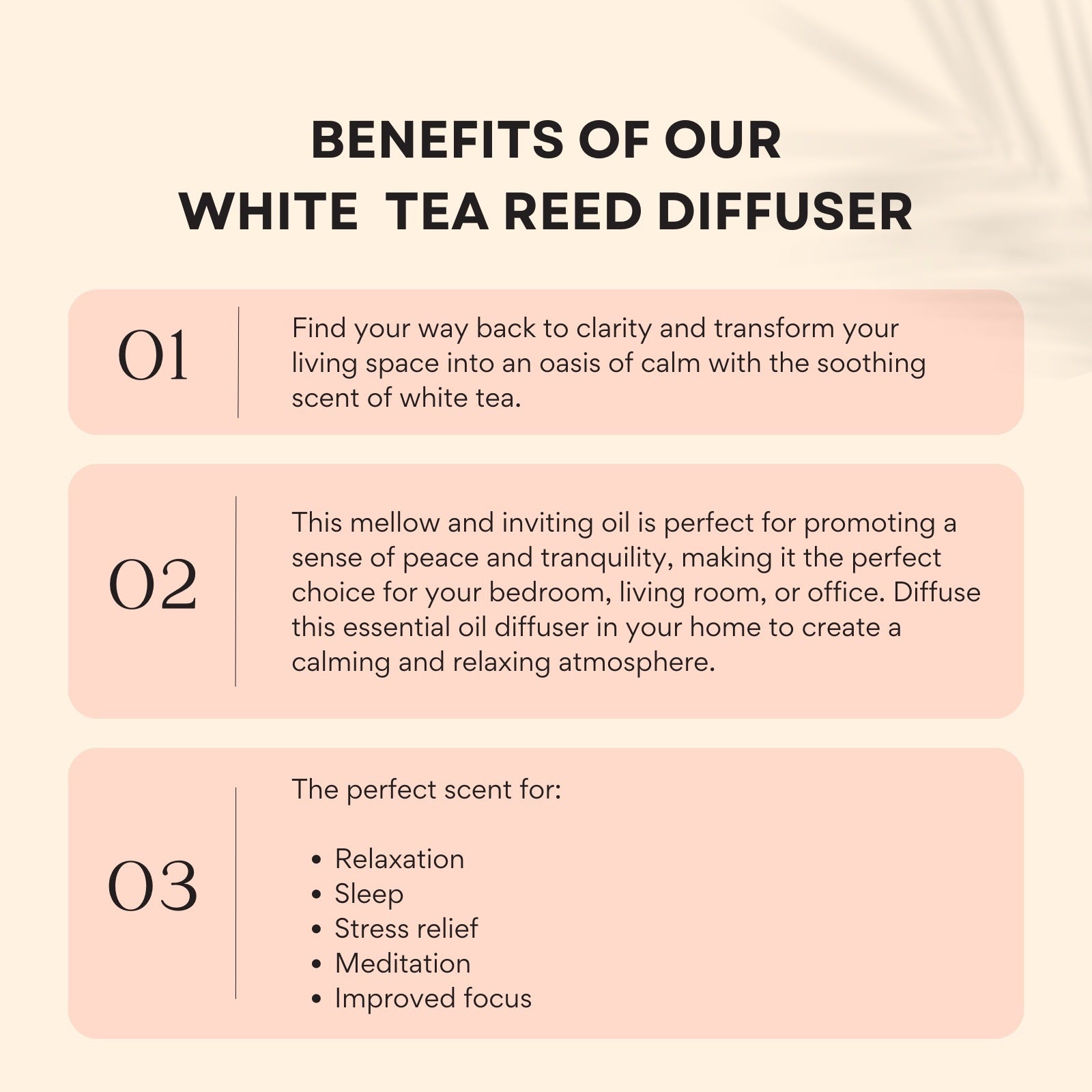 Balance - White Tea Reed Diffuser