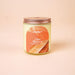 I Am Blessed scented candle in clear frosted jar and bronze lid with Innerfyre logo