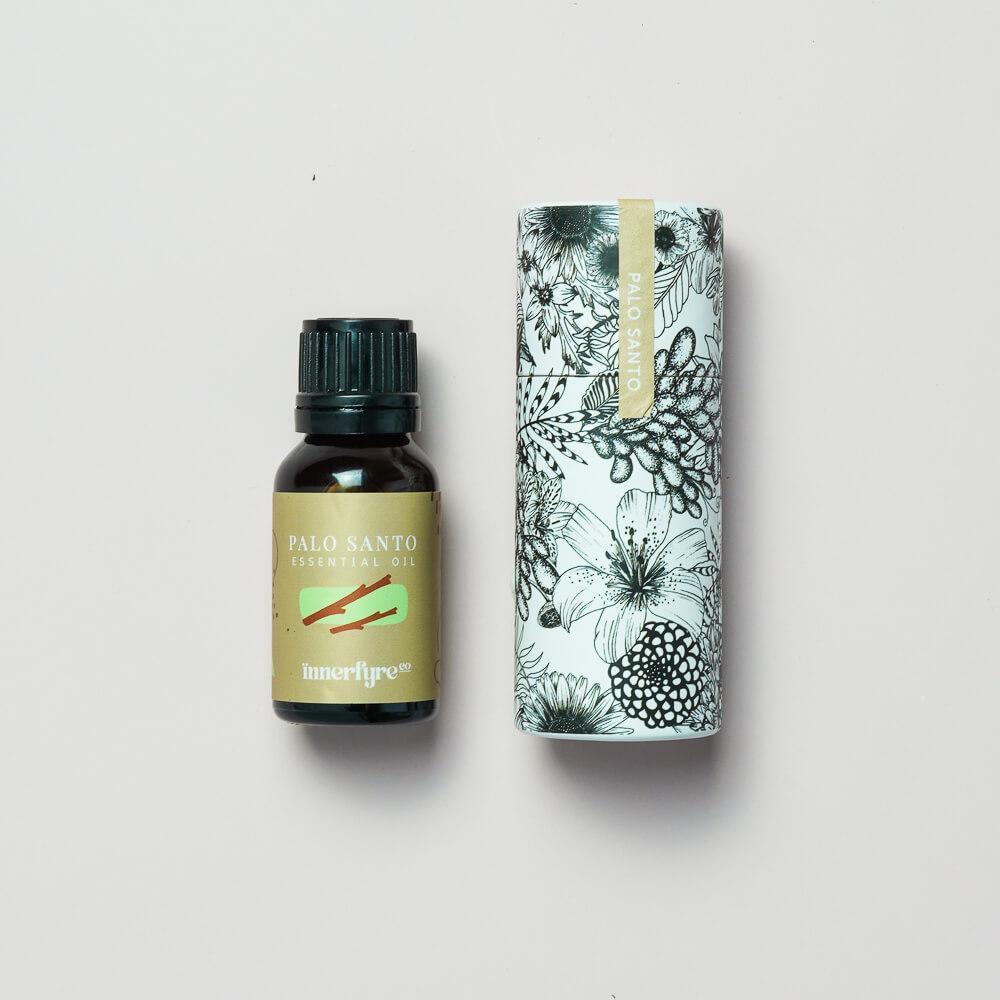 Palo Santo Essential Oil in a 15 ml bottle