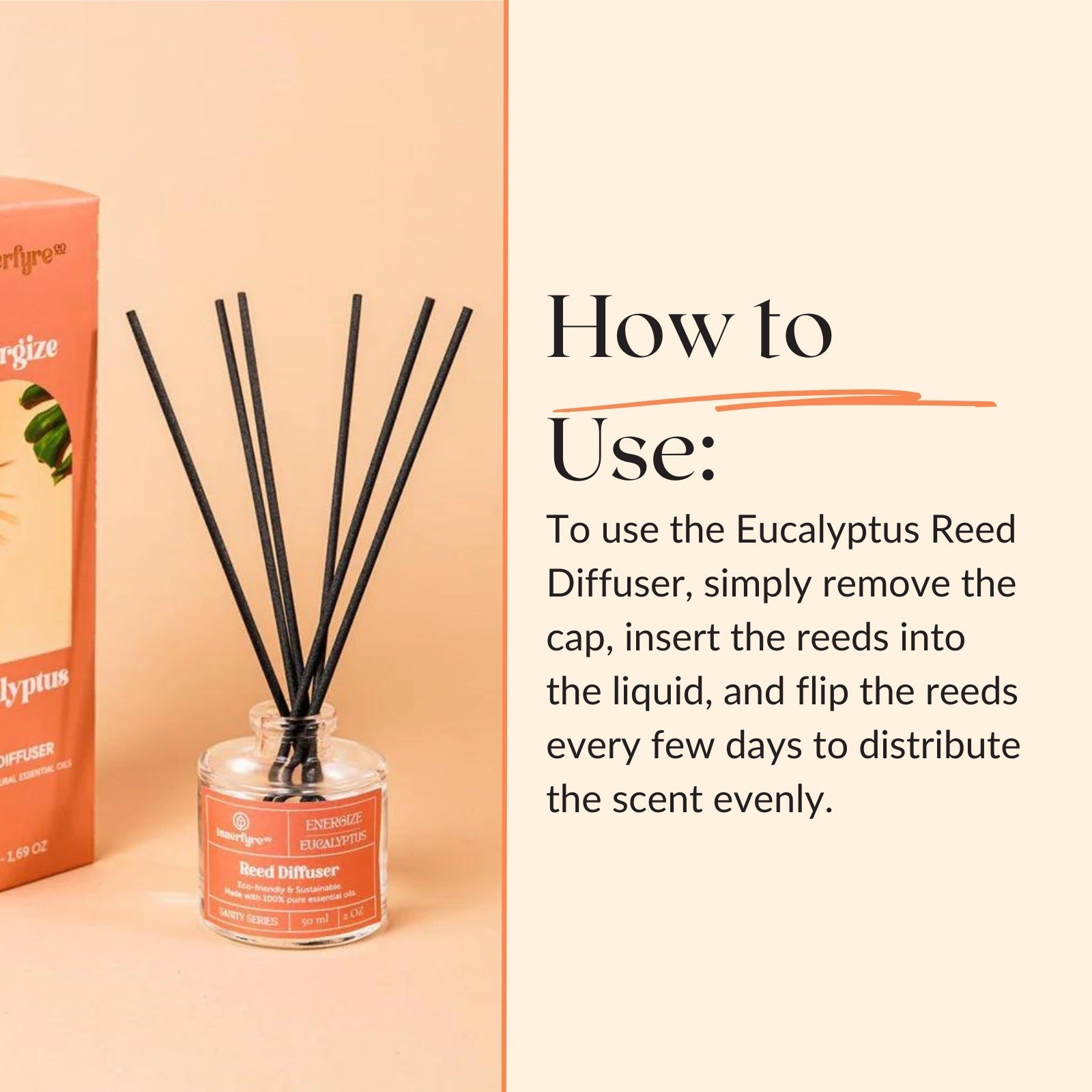 Energize - Eucalyptus Reed Diffuser