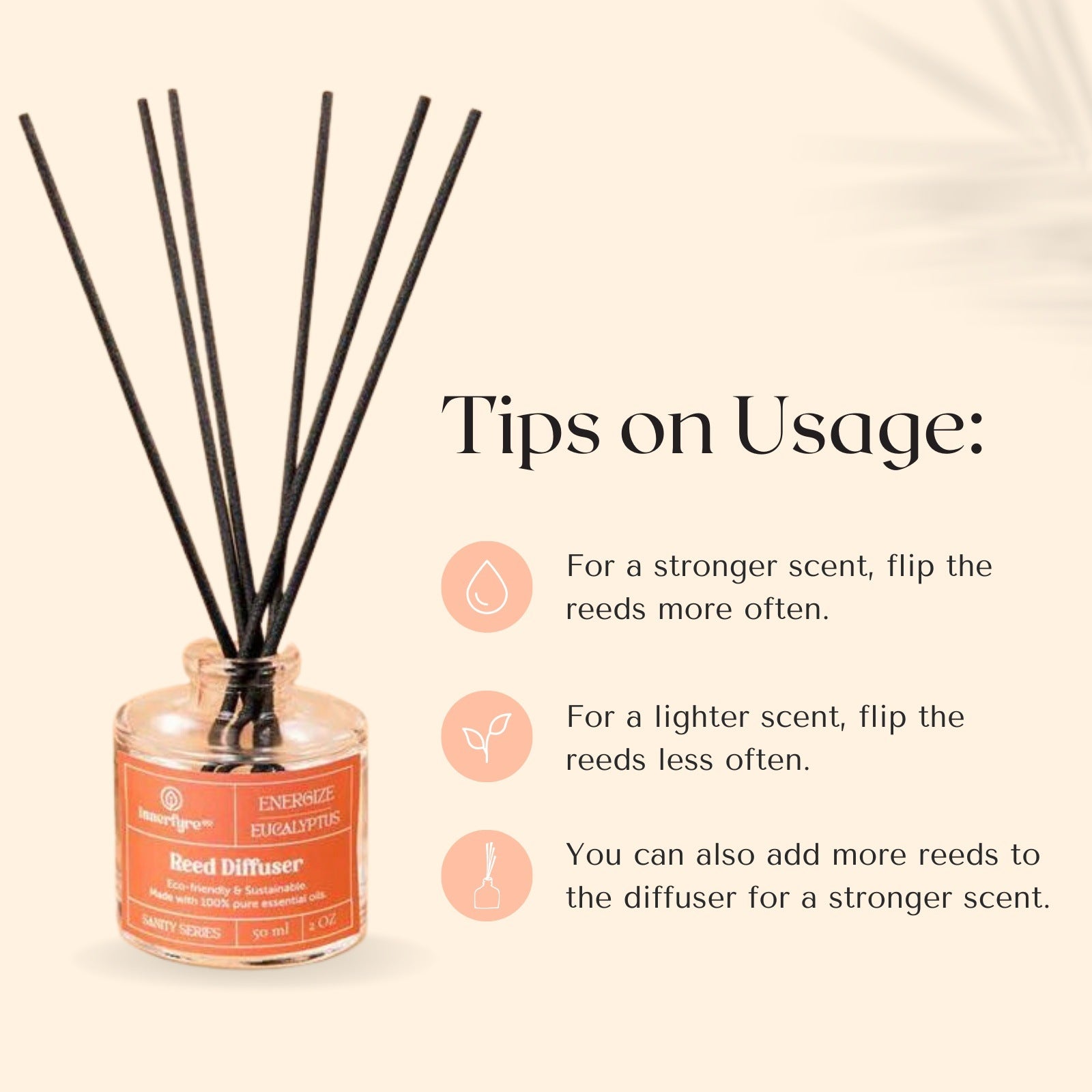 Energize - Eucalyptus Reed Diffuser