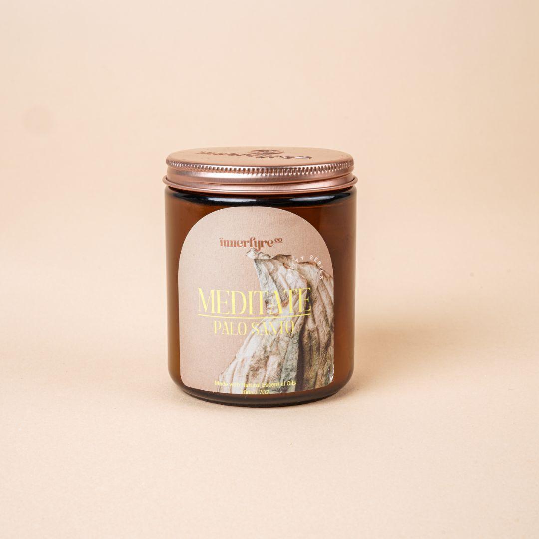 Meditate - Palo Santo Candle - Innerfyre Co